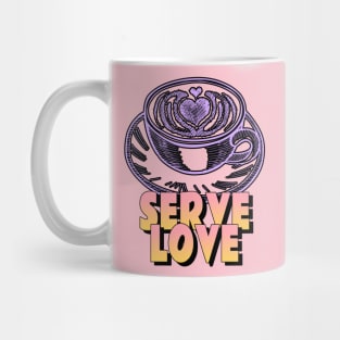 Server Love Coffee Lover Barista Inspirational Mug